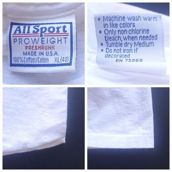 Vintage 90s Bill Clinton Gore T Shirt XL Single Stitch Campaign Democrat Cotton - Picture 5 of 9